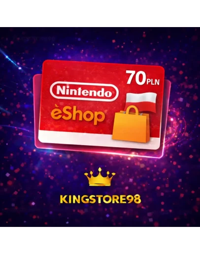 Карта Nintendo eShop 70z PLN Польша Карта Nintendo eShop 70z PLN Польша
