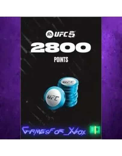 UFC 5 - 2800 UFC POINTS XBOX DLC