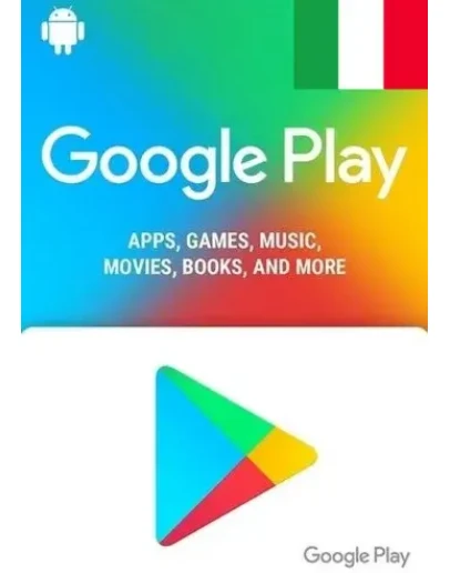 GOOGLE PLAY GIFT CARD 2 EURO - ИТАЛИЯ IT ITA +