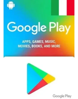 GOOGLE PLAY GIFT CARD 5 EURO - ИТАЛИЯ IT ITA +
