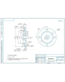 Редуктор конический одноступенчатый в компасе