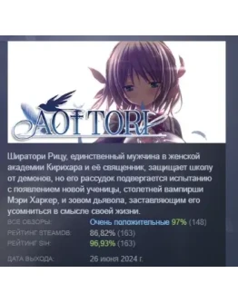 Aoi Tori АВТОДОСТАВКА STEAM GIFT РОССИЯ