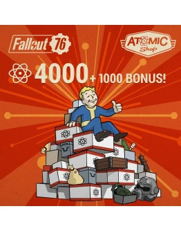 DLC Fallout 76: 4000 (+1000 Bonus) Atoms Быстро DLC Fallout 76: 4000 (+1000 Bonus) Atoms Быстро