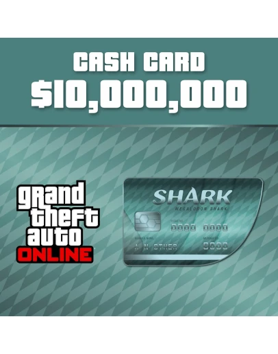 DLC GTA Online: Megalodon Shark Cash Card (Xbox Serie