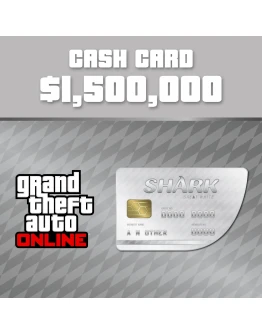 DLC GTA Online: Great White Shark Cash Card (Xbox Ser