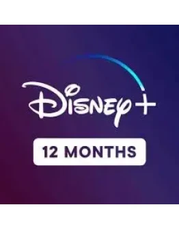 DISNEY+ 12 MONTHS PREMIUM (INDIVIDUAL)