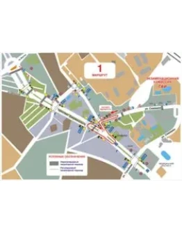 Схемы маршрутов сдачи практического экзамена по вождени