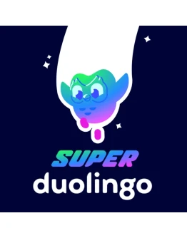 Подписка Duolingo Super на 12 месяцев на ВАШ АККАУНТ