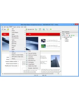 Ключ лицензии Web Page Maker - всего 1