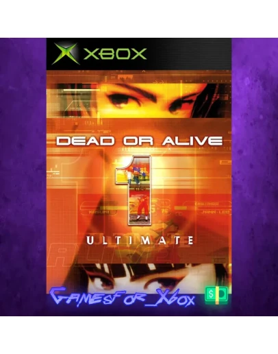 DEAD OR ALIVE 1 Ultimate XBOX DEAD OR ALIVE 1 Ultimate XBOX