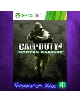 Call of Duty 4 Modern Warfare XBOX
