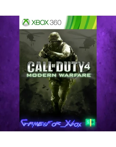 Call of Duty 4 Modern Warfare XBOX Call of Duty 4 Modern Warfare XBOX