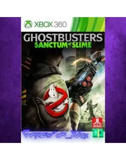 Ghostbusters Sanctum of Slime XBOX Ghostbusters Sanctum of Slime XBOX