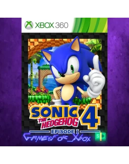 SONIC THE HEDGEHOG 4 Episode I XBOX SONIC THE HEDGEHOG 4 Episode I XBOX