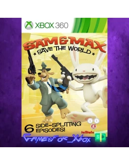 Sam&Max Save the World XBOX Sam&Max Save the World XBOX
