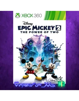Disney Epic Mickey 2 The Power of Two XBOX