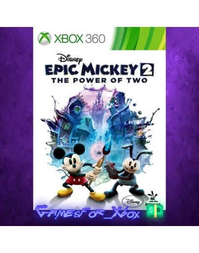 Disney Epic Mickey 2 The Power of Two XBOX Disney Epic Mickey 2 The Power of Two XBOX