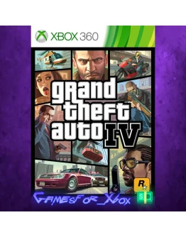 Grand Theft Auto IV XBOX Grand Theft Auto IV XBOX