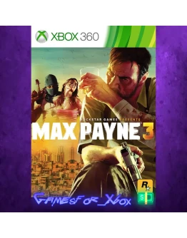 Max Payne 3 XBOX Max Payne 3 XBOX