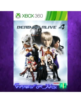 DEAD OR ALIVE 4 XBOX