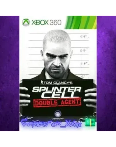 Tom Clancy's Splinter Cell Double Agent XBOX Tom Clancy's Splinter Cell Double Agent XBOX