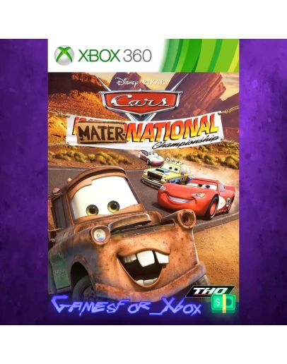 Cars Mater-National XBOX
