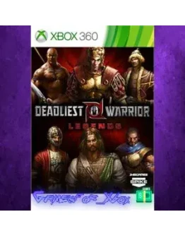 Deadliest Warrior Legends XBOX Deadliest Warrior Legends XBOX