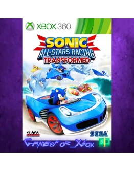 Sonic & All-Stars Racing Transformed XBOX Sonic & All-Stars Racing Transformed XBOX