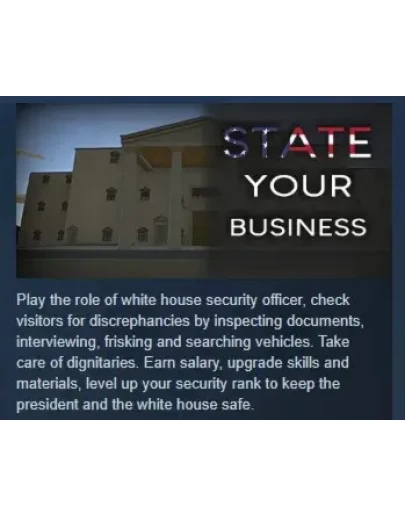 State Your Business АВТОДОСТАВКА STEAM GIFT РОССИЯ