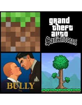 Minecraft Bully GTA San Andreas Terraria iPhone ios