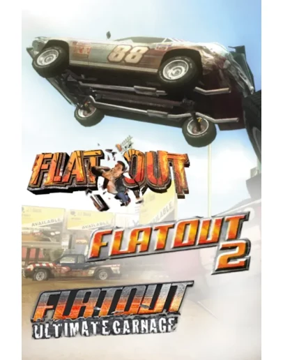 FlatOut 1, 2, Ultimate Carnage (Аренда Steam) Онлайн