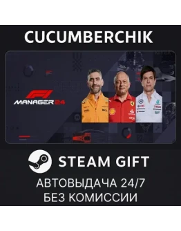 F1 Manager 2024STEAM GIFT AUTORU+МИР
