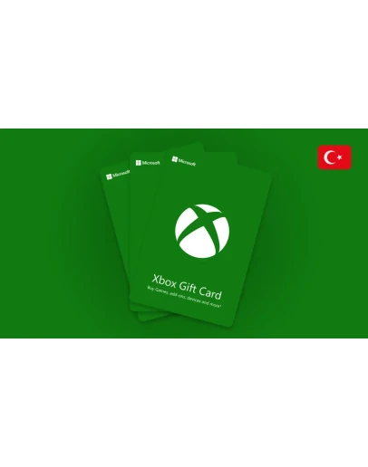 Xbox LiveПОДАРОЧНАЯ КАРТА 25-300TL ТУРЦИЯ
