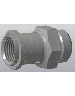 Корпус 20.006. Трехмерная модель 3D-модель в компасе