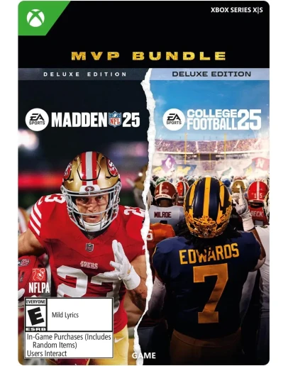 EA SPORTS MVP NFL 25 & College Football 25 Xbox One XS EA SPORTS MVP NFL 25 & College Football 25 Xbox One XS