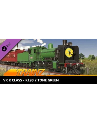 Trainz 2022 DLC - VR K class - K190 2 Tone Green