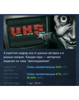 Violent Horror Stories: anthology STEAM РОССИЯ