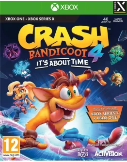 Crash Bandicoot 4 It's About Time Xbox One Series XS Crash Bandicoot 4 It's About Time Xbox One Series XS