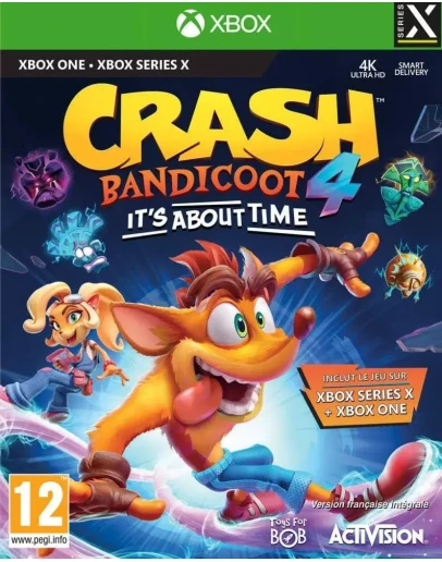 Crash Bandicoot 4 It's About Time Xbox One Series XS Crash Bandicoot 4 It's About Time Xbox One Series XS