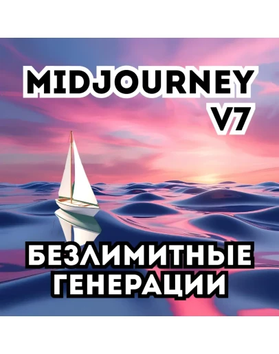 MIDJOURNEY V7 БЕЗЛИМИТПОДПИСКА +ПОДАРОК