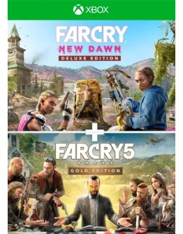 Far Cry 5 Gold, New Dawn Deluxe, 3 (Xbox) Аренда 7 дней