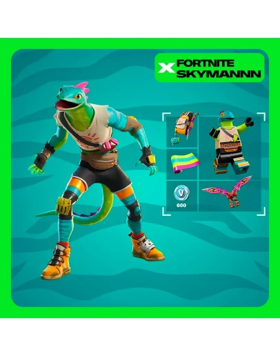 FORTNITE Набор Опасная рептилия 600Vb XBOXPC Активац
