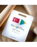 АВТОПОДАРОЧНАЯ КАРТА GOOGLE PLAY 25-1000TL Турция