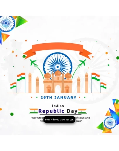 Индия День Республики PSD