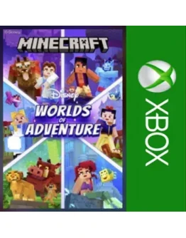 Minecraft Мир приключений Disney XBOX.