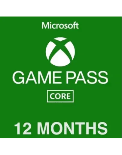 XBOX GAME PASS CORE - 12 МЕСЯЦЕВ (ИНДИЯ) КЛЮЧ