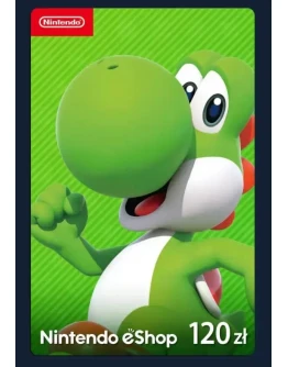 Nintendo eShop Card 120zl КЛЮЧ Nintendo Site Poland
