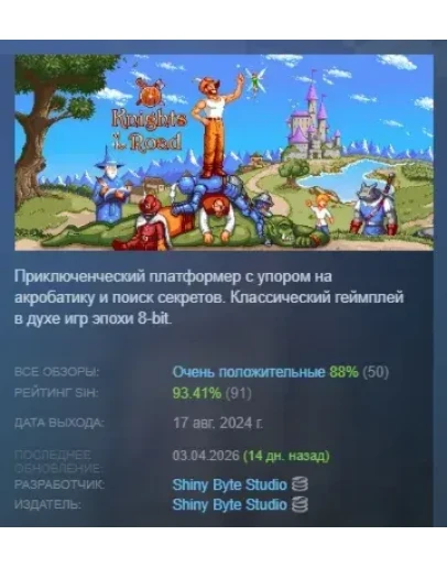 Knights of the Road АВТОДОСТАВКА STEAM GIFT РОССИЯ Knights of the Road АВТОДОСТАВКА STEAM GIFT РОССИЯ