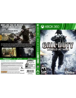 Call of Duty World at War + WWII + Ghost + BO 4 XBOX