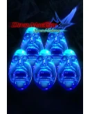 5 Blue Orbs